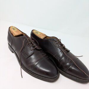 Alden Men's Brown Genuine Leather Shoes Size 8.5